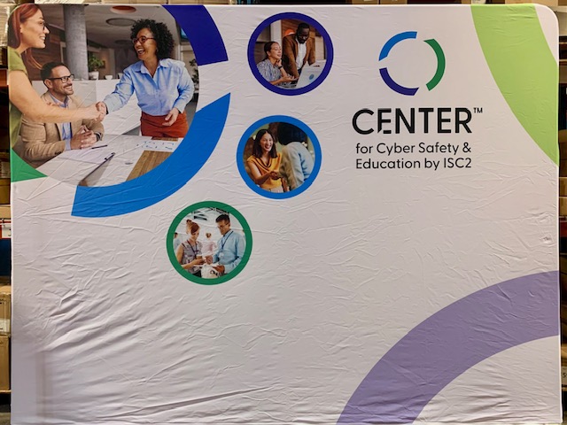 10ft Display "Center For CyberSafety & Education" (2 piece Set)